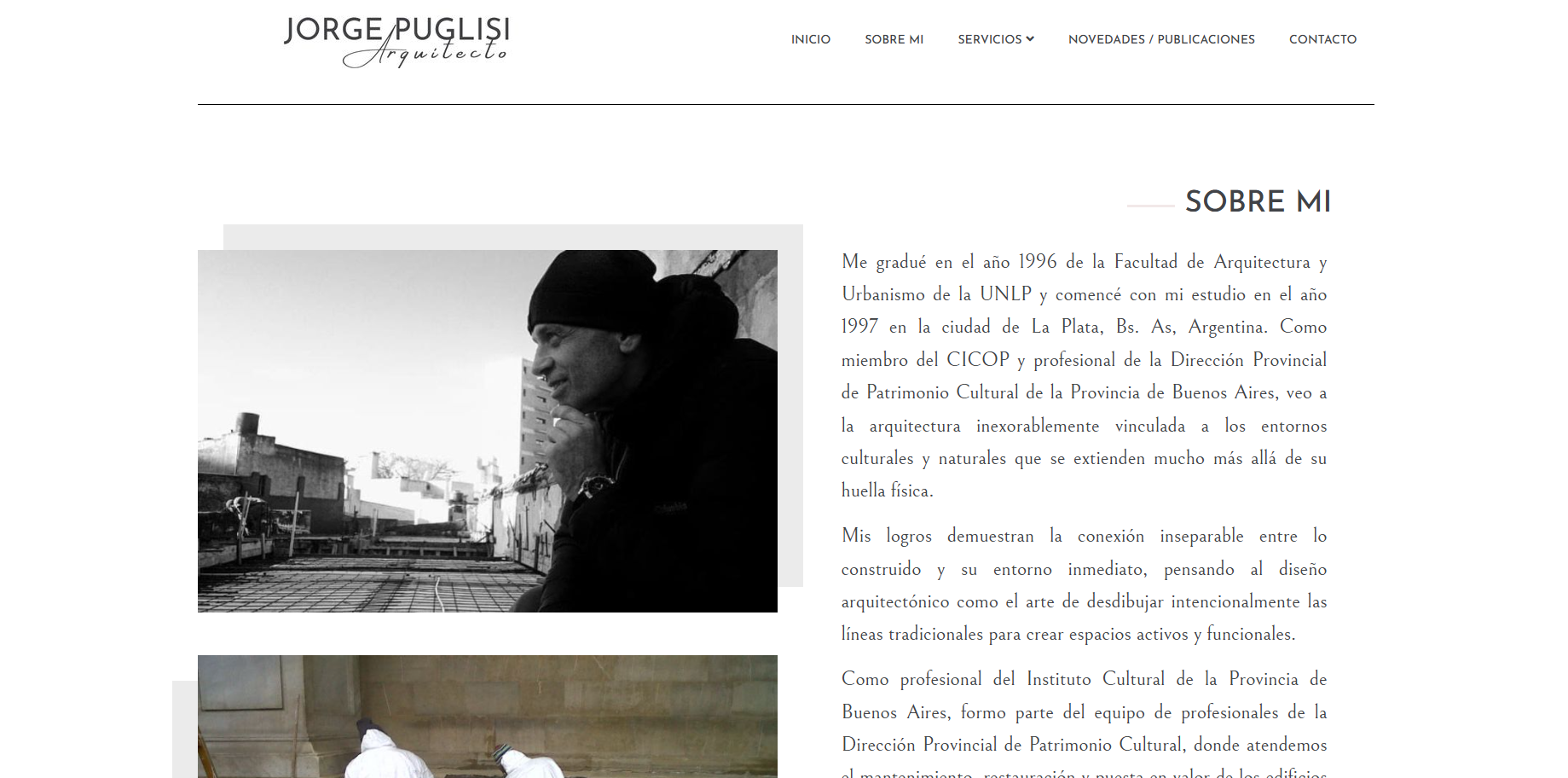 Jorge Puglisi sobre mi