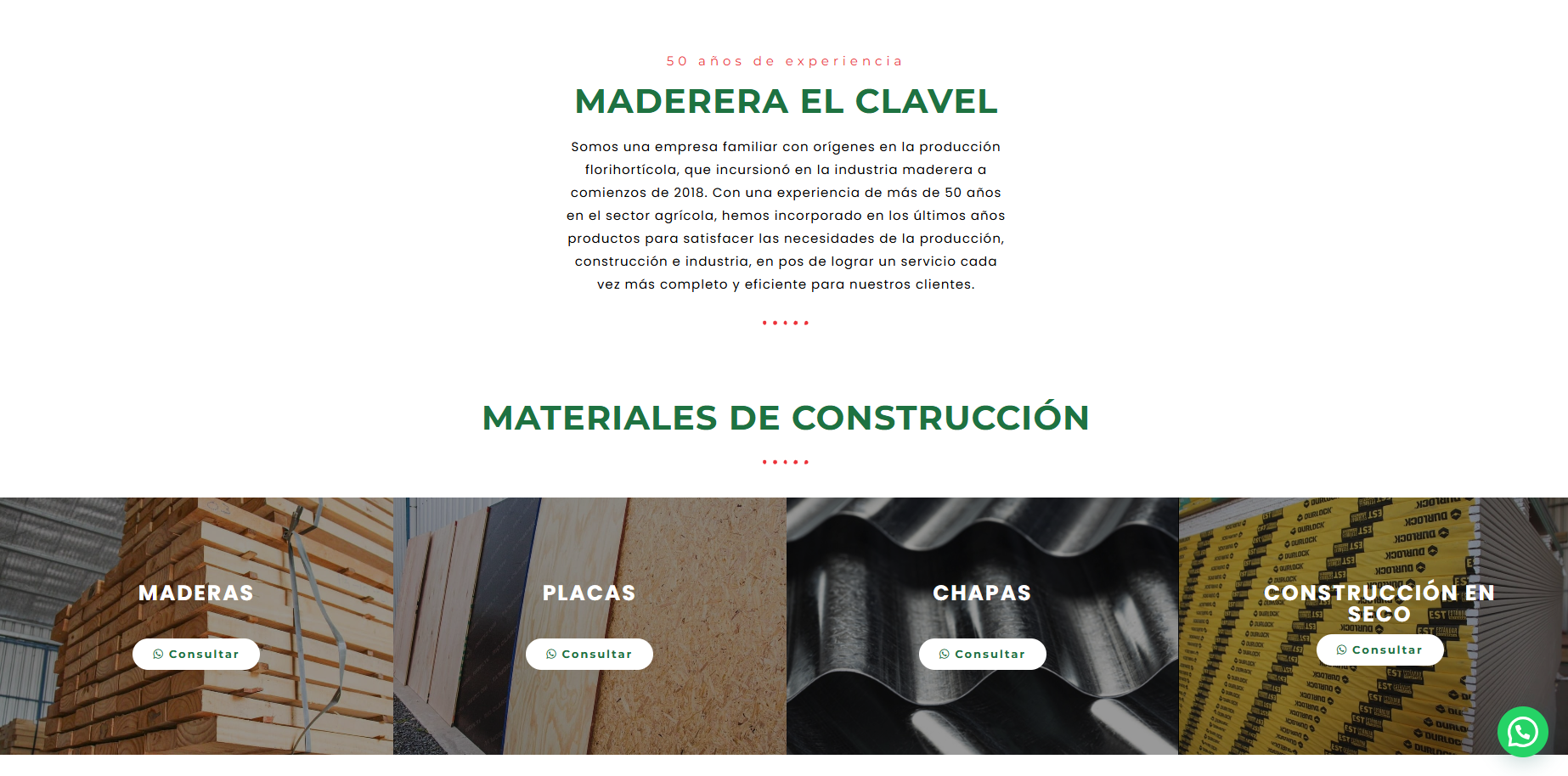 maderera el clavel abourus