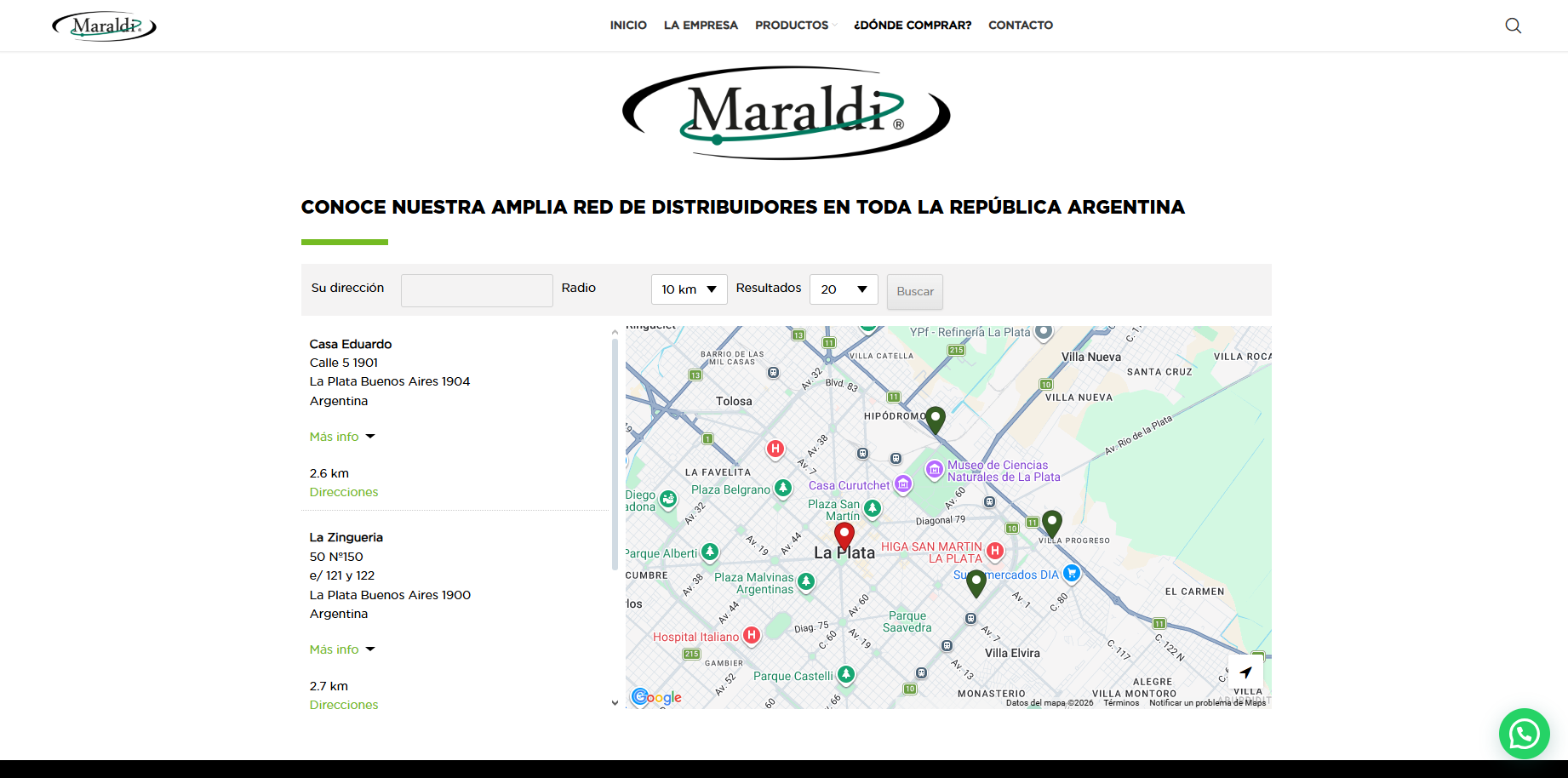 maraldi donde comprar