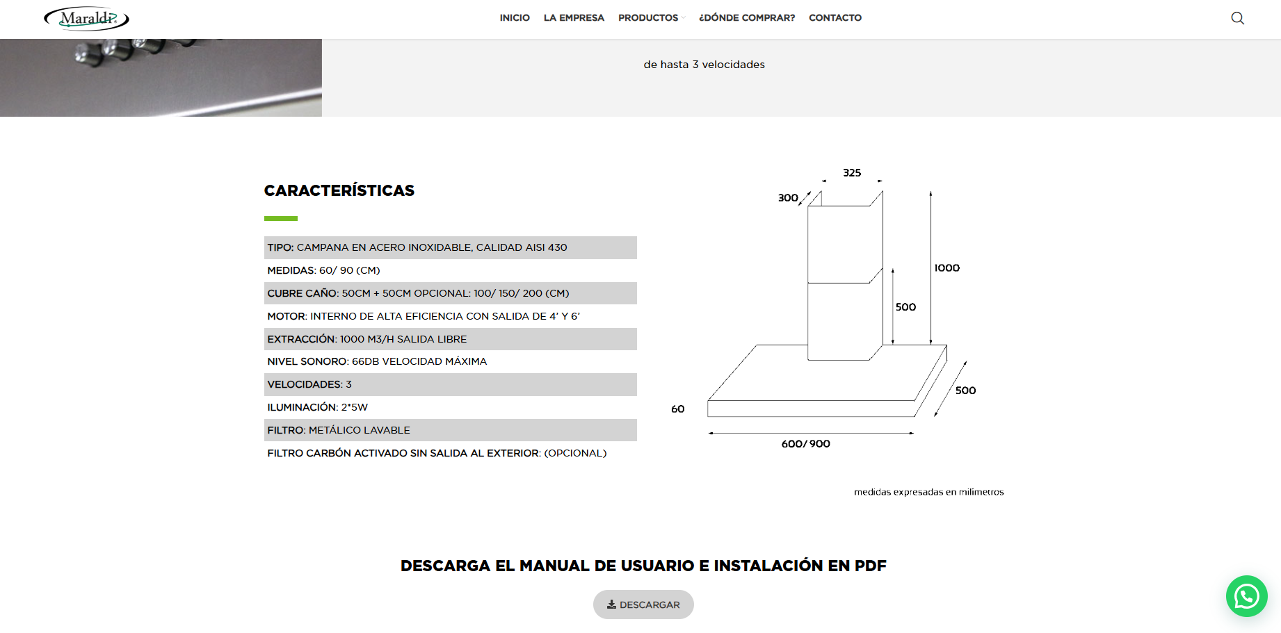 maraldi ficha campaas