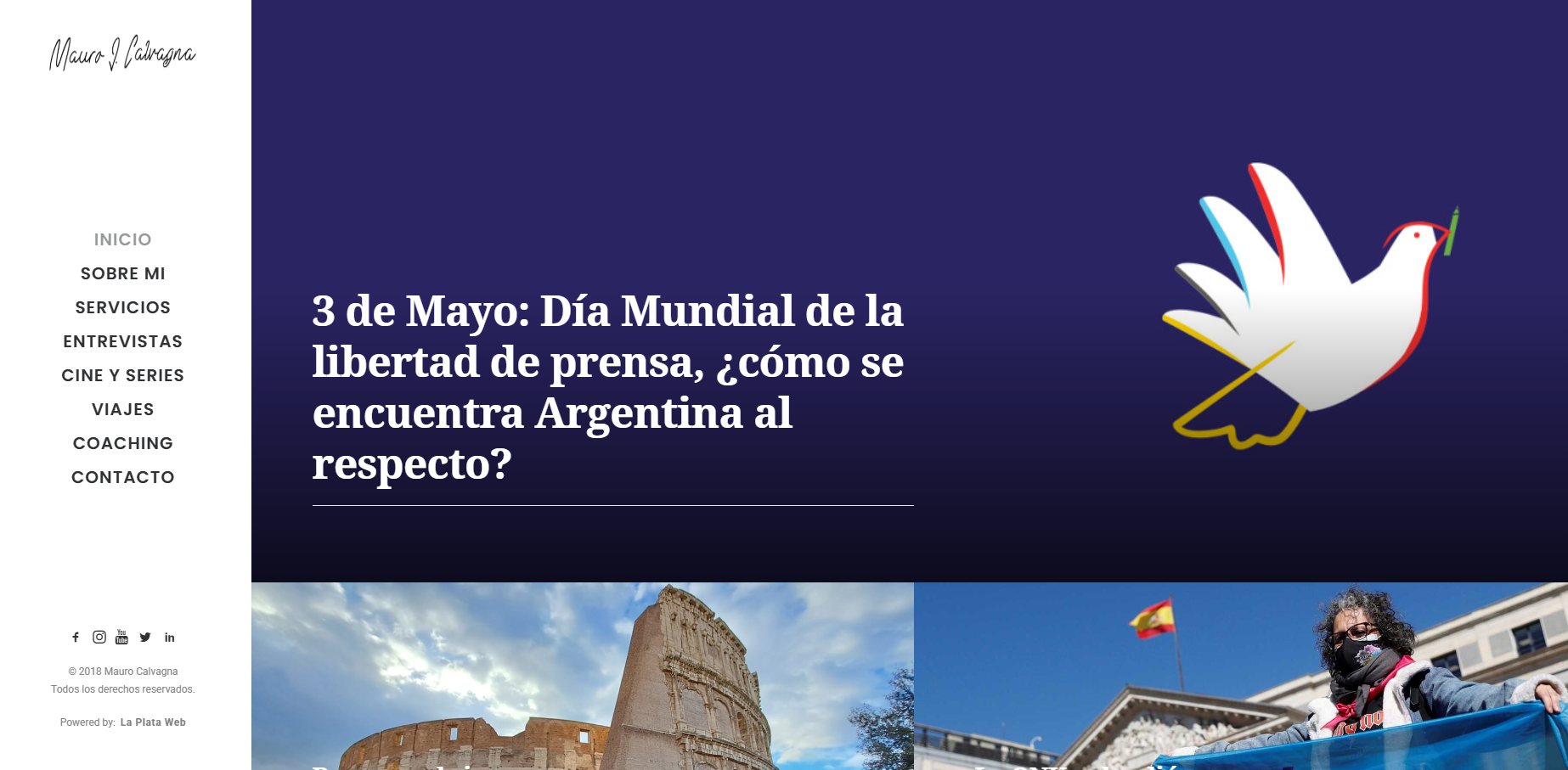 mauro calvagna sitio web oficial